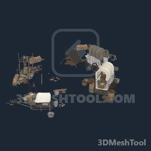 gang_lemoyne_scm003: foto do modelo no RedM (RDR2)