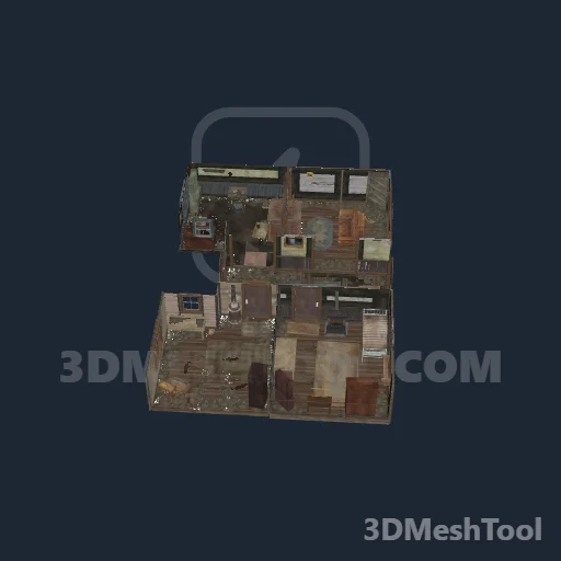 cat_house_01_int: foto do modelo no RedM (RDR2)