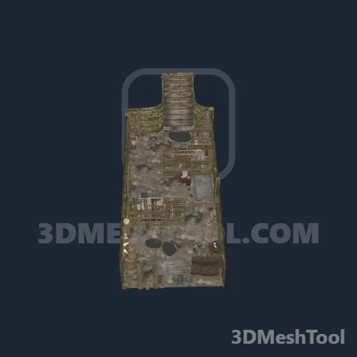 mp006_luc_house_int: foto do modelo no RedM (RDR2)