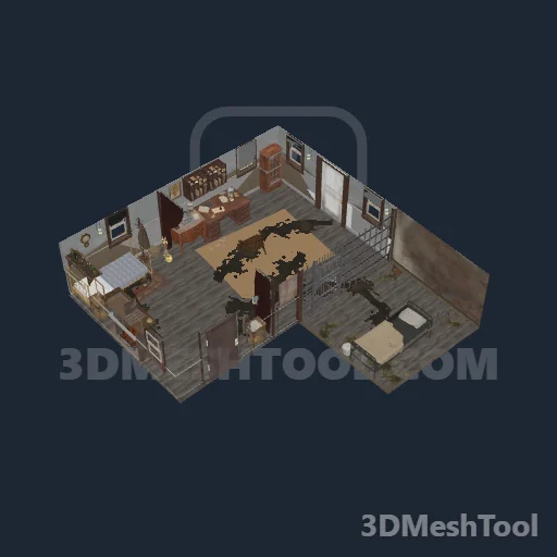 rho_sheriff_int: foto do modelo no RedM (RDR2)
