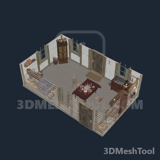 sil_house_int: foto do modelo no RedM (RDR2)