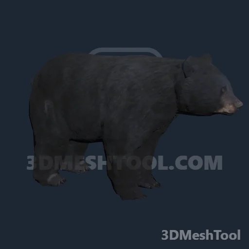 a_c_bearblack_01: foto do modelo no RedM (RDR2)