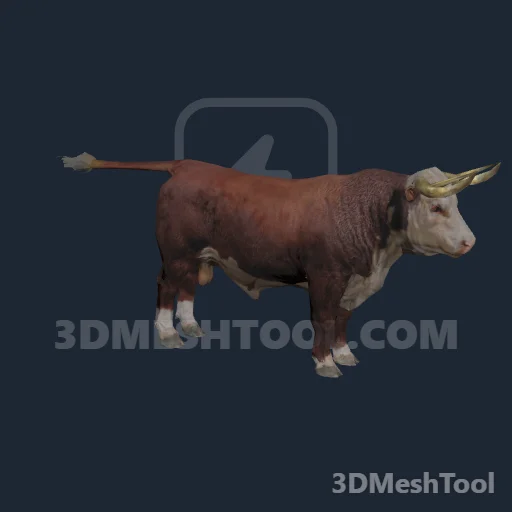 a_c_bull_01: foto do modelo no RedM (RDR2)