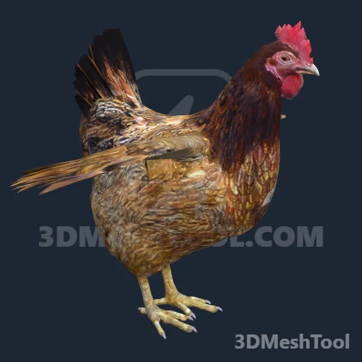 a_c_chicken_01: foto do modelo no RedM (RDR2)