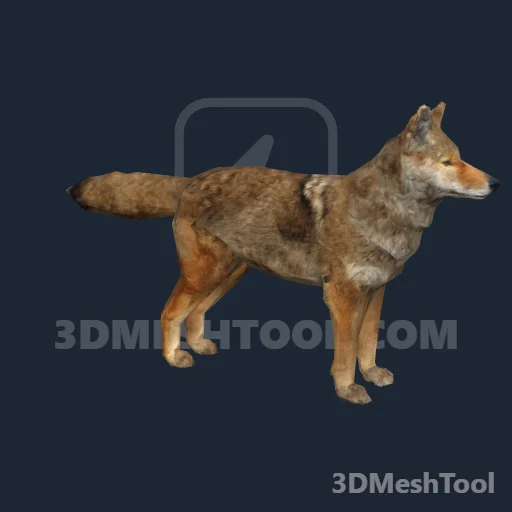 a_c_coyote_01: foto do modelo no RedM (RDR2)