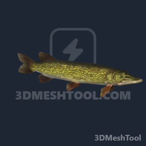 a_c_fishchainpickerel_01_ms: foto do modelo no RedM (RDR2)