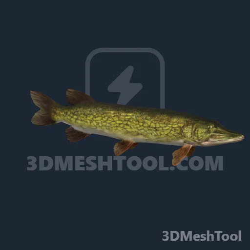 a_c_fishchainpickerel_01_sm: foto do modelo no RedM (RDR2)