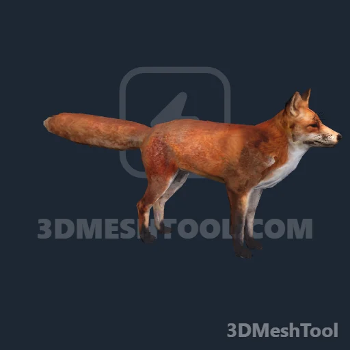 a_c_fox_01: foto do modelo no RedM (RDR2)