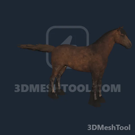 a_c_horse_ardennes_strawberryroan: foto do modelo no RedM (RDR2)