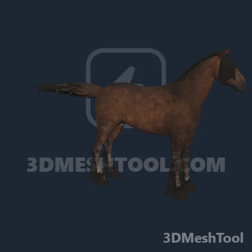 a_c_horse_breton_mealydapplebay: foto do modelo no RedM (RDR2)
