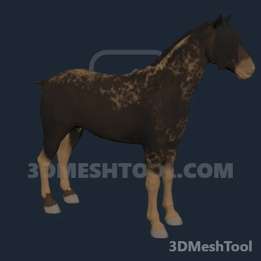a_c_horse_norfolkroadster_dappledbuckskin - hash 0xF6ACED8C / 4138528140: foto no RedM (RDR2)