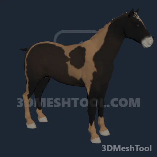 a_c_horse_norfolkroadster_piebaldroan - hash 0xAB13C4C9 / 2870199497: foto no RedM (RDR2)