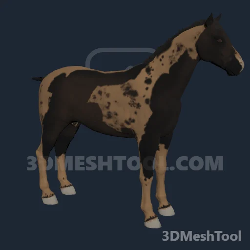 a_c_horse_norfolkroadster_spottedtricolor - hash 0x501BFB75 / 1344011125: foto no RedM (RDR2)