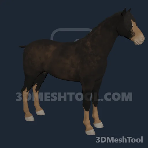 a_c_horse_tennesseewalker_redroan: foto do modelo no RedM (RDR2)