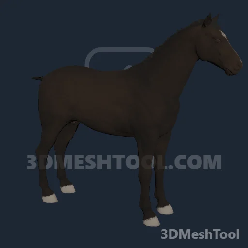 a_c_horse_turkoman_black - hash 0x88828382 / 2290254722: foto no RedM (RDR2)