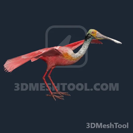 a_c_roseatespoonbill_01 - hash 0xBFD5C7DF / 3218458591: foto no RedM (RDR2)