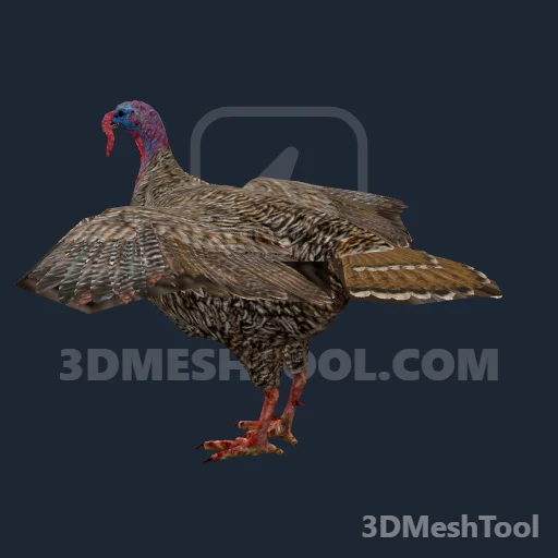 a_c_turkeywild_01 - hash 0x881F1C91 / 2283740305: foto no RedM (RDR2)