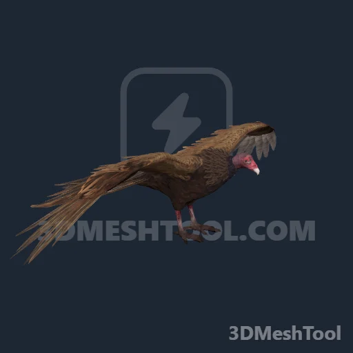a_c_vulture_01: foto do modelo no RedM (RDR2)