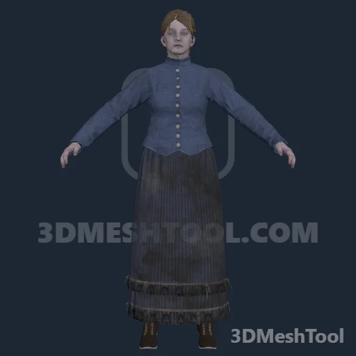 a_f_m_armcholeracorpse_01: foto do modelo no RedM (RDR2)
