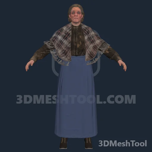 a_f_m_armtownfolk_01: foto do modelo no RedM (RDR2)