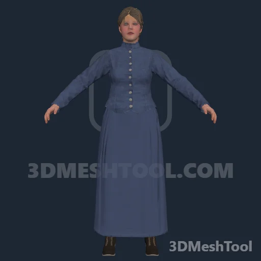 a_f_m_blwtownfolk_01: foto do modelo no RedM (RDR2)