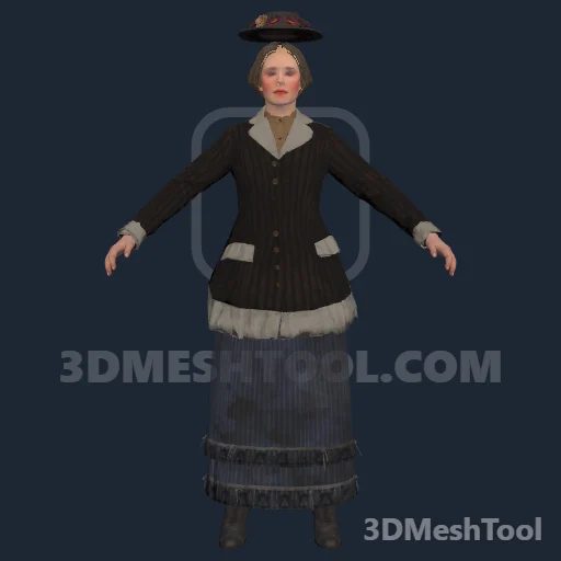 a_f_m_uppertrainpassengers_01: foto do modelo no RedM (RDR2)