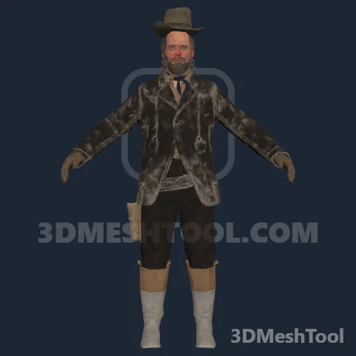 a_m_m_griroughtravellers_01: foto do modelo no RedM (RDR2)