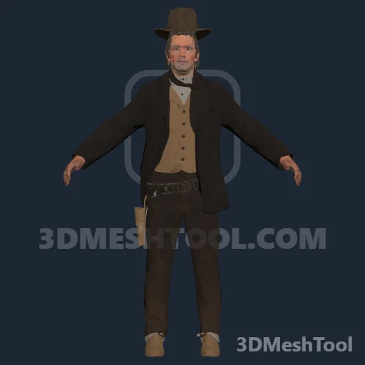 a_m_m_unigunslinger_01: foto do modelo no RedM (RDR2)