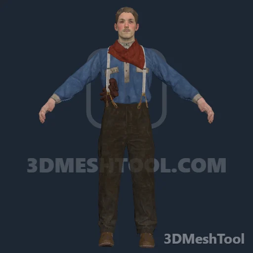 cs_angusgeddes: foto do modelo no RedM (RDR2)