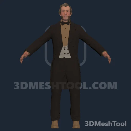 cs_bandbassist: foto do modelo no RedM (RDR2)