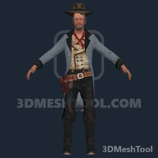 cs_cleet: foto do modelo no RedM (RDR2)