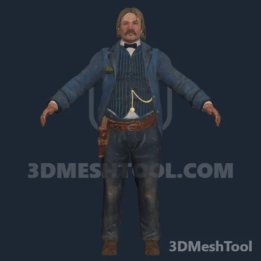 cs_famousgunslinger_03: foto do modelo no RedM (RDR2)