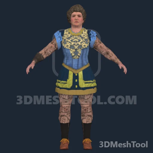 cs_featsofstrength: foto do modelo no RedM (RDR2)