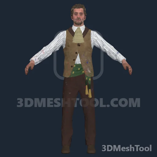 cs_frenchartist - hash 0xD809F182 / 3624530306: foto no RedM (RDR2)