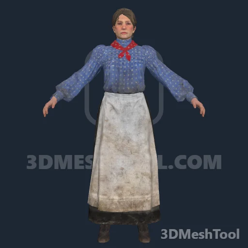 cs_germanmother: foto do modelo no RedM (RDR2)