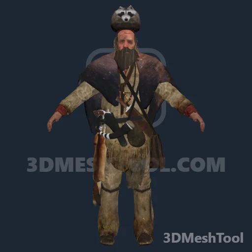 cs_grizzledjon: foto do modelo no RedM (RDR2)