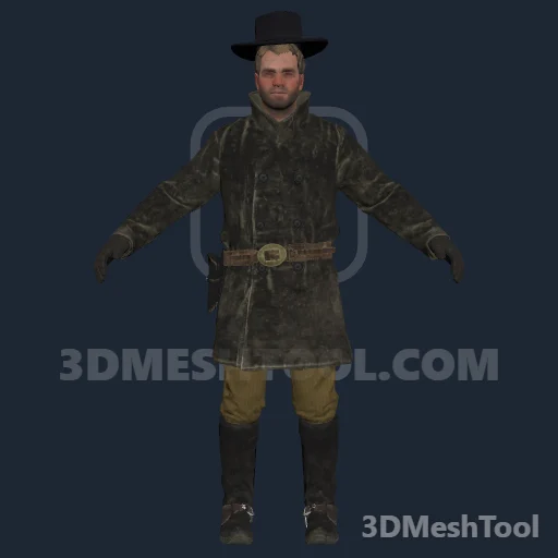 cs_laramie: foto do modelo no RedM (RDR2)