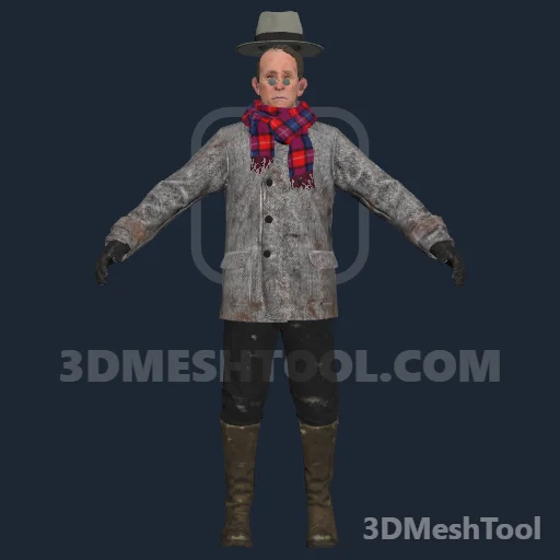 cs_leostrauss: foto do modelo no RedM (RDR2)