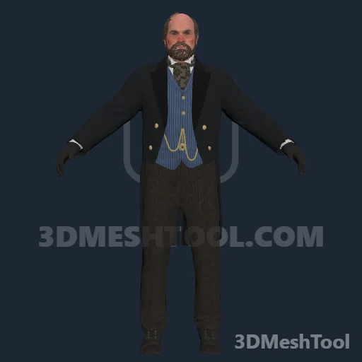 cs_leviticuscornwall: foto do modelo no RedM (RDR2)