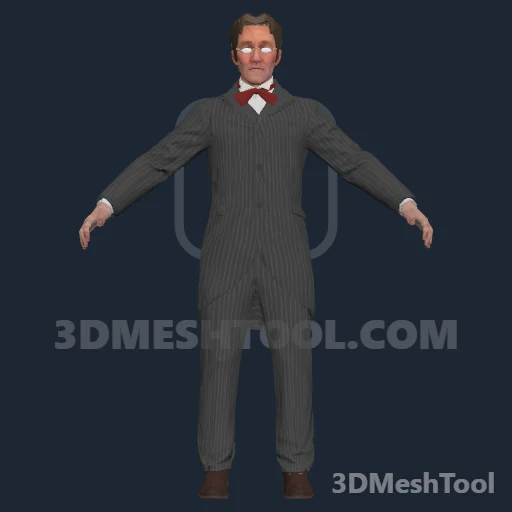 cs_marshall_thurwell: foto do modelo no RedM (RDR2)