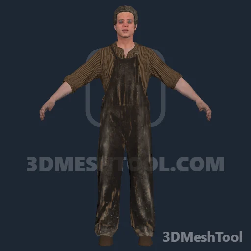 cs_mixedracekid: foto do modelo no RedM (RDR2)