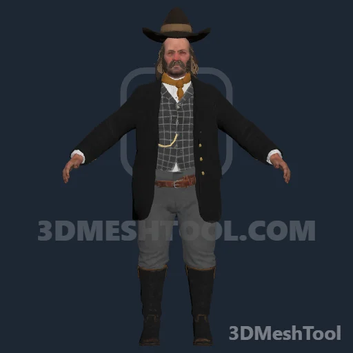 cs_mp_langston: foto do modelo no RedM (RDR2)