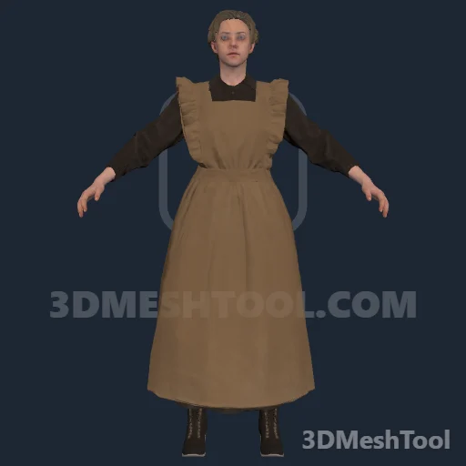 cs_mp_mabel: foto do modelo no RedM (RDR2)