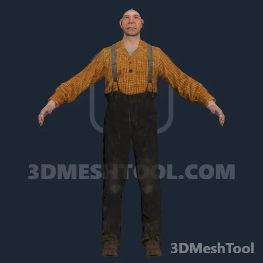 cs_oddfellowspinhead: foto do modelo no RedM (RDR2)
