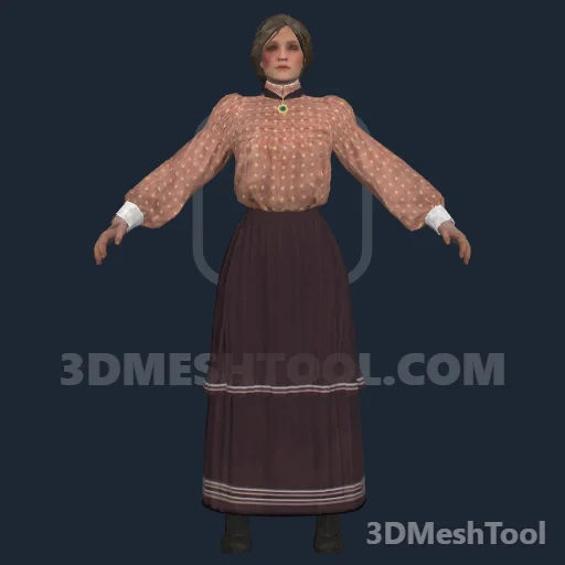 cs_princessisabeau: foto do modelo no RedM (RDR2)
