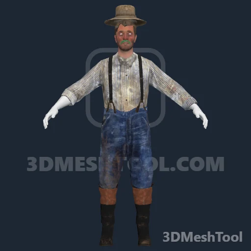 cs_thomasdown: foto do modelo no RedM (RDR2)