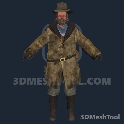 cs_uncle: foto do modelo no RedM (RDR2)