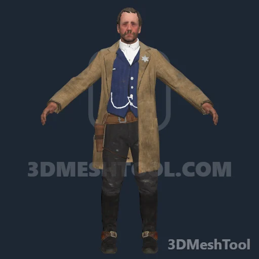 cs_valsheriff: foto do modelo no RedM (RDR2)