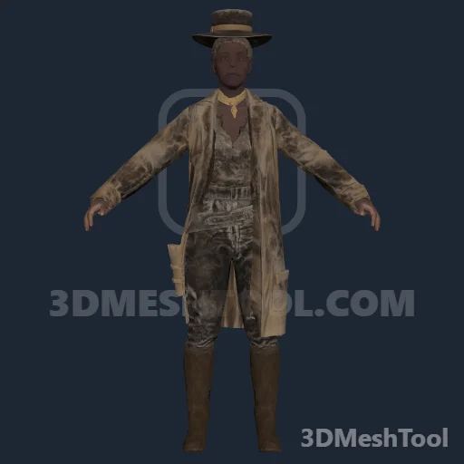 mp_de_u_f_m_silentstead_01: foto do modelo no RedM (RDR2)