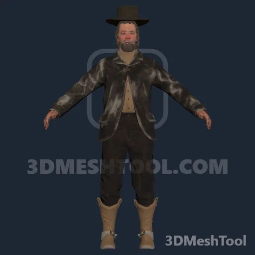 mp_dr_u_m_m_pikesbasin_02: foto do modelo no RedM (RDR2)